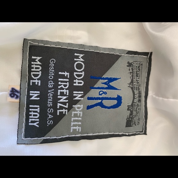 Authentic Italian leather spring jacket - Picture 3 of 4